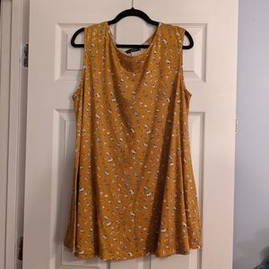 Plus size tunic tank